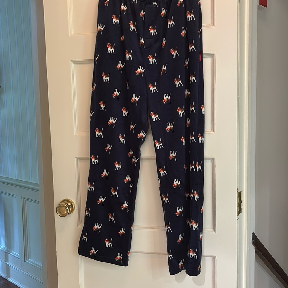 Izod  dog‎ printed pajama pants